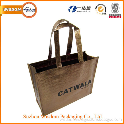 pp laminated non woven shopping bag